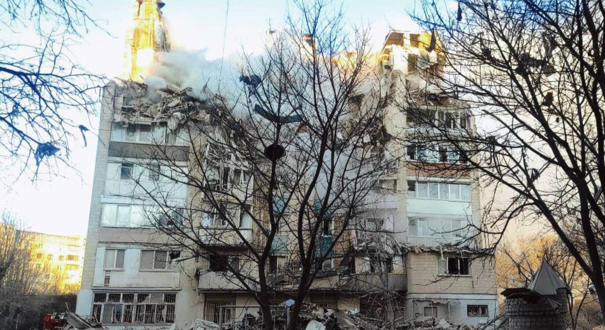 Разрушения вследствие на руския терористичен удар